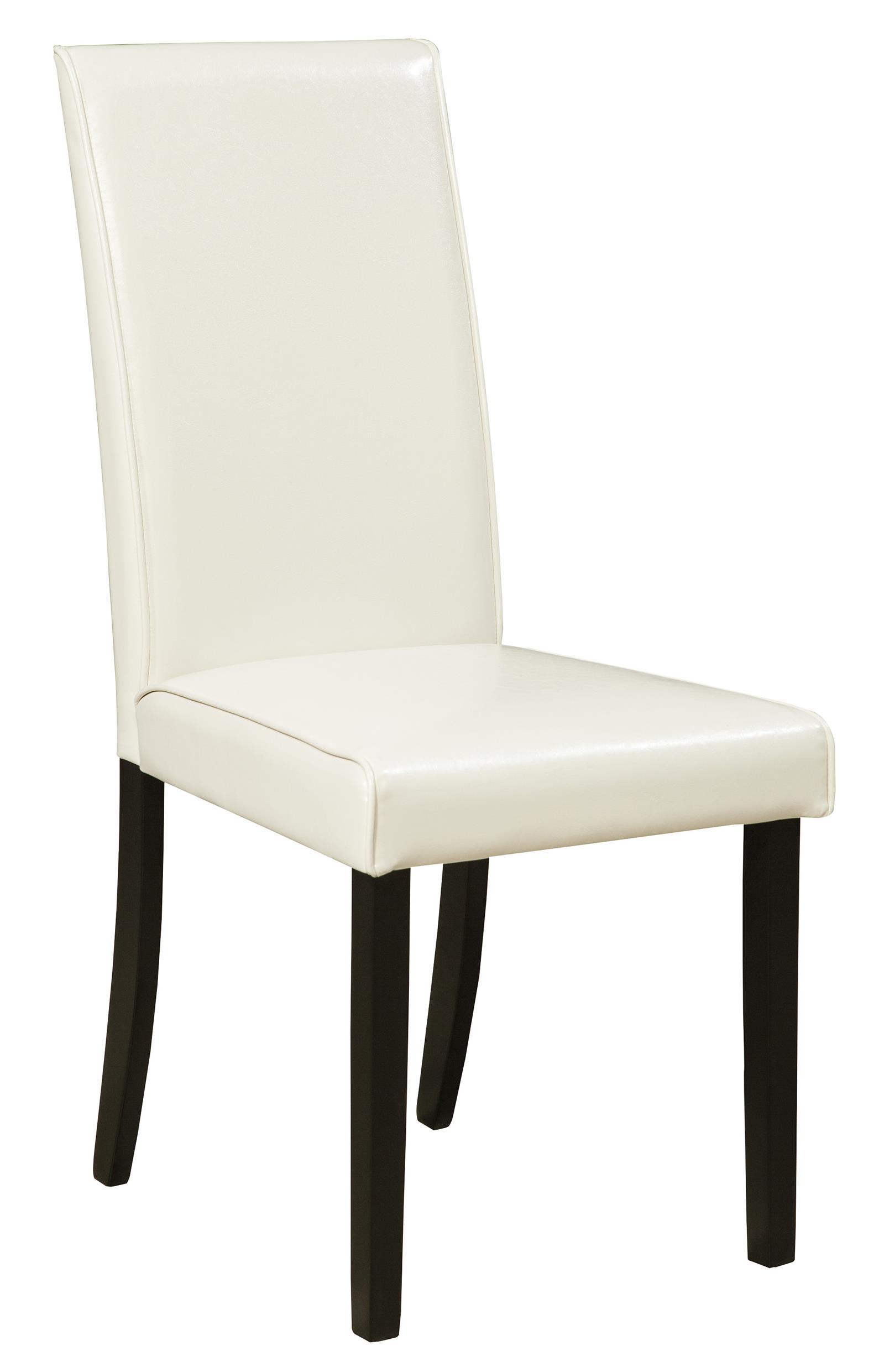 Ivory upholstered dining chairs deals